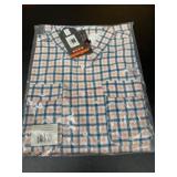 Men's XL Plaid Button-Up Shirt