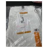 White Crop Flare Jeans, Size 12