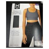 Seamless Racerback Sports Bra XXL
