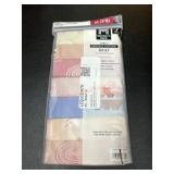 Pack of Girls' Organic Cotton Briefs