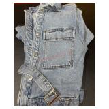 Steve Madden Medium Denim Jumpsuit