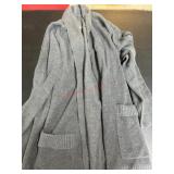 Barefoot Dreams Gray Knit Cardigan