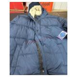 London Fog XX-Large Blue Puffy Jacket