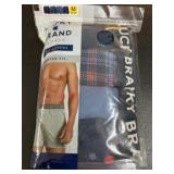 Lucky Brand Men's Knit Boxers, Size M, 3-Pack