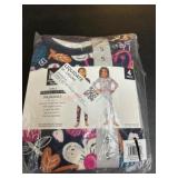 Girls' Organic Cotton Pajama Set, 4 Pieces, Size 5