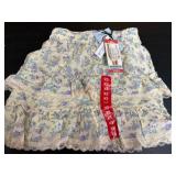 Floral Patterned XS Lace Skirt
