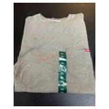Gray 3XL Men's T-Shirt With Pocket