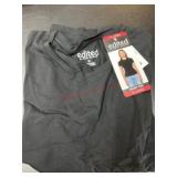 Black X-Large Women's Baby Tee