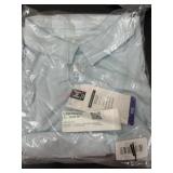 Men's Polo Shirt, Light Blue, Size XXL