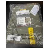 Olive Green Fleece Shorts, Size M