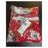 Girls Size 10 Christmas Pajama Top