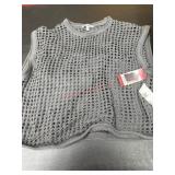 Steve Madden Gray Knit Sleeveless Top