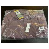 Women's Purple Jacket with Zipper Closure
