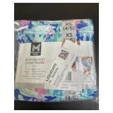 Boys XS Swim Trunks with Tropical Print