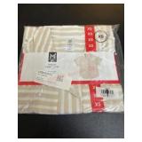 Striped Tencel Camp Shirt, Size XS