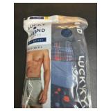 Pack of Lucky Brand Knit Boxers
