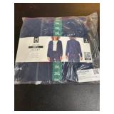 Women's Travel Jacket, 3XL, Blue