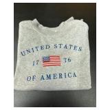 Gray Small Sweater With USA Design