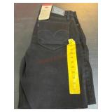 Ladies Black Levi's Jeans, Size 29
