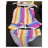Hurley Girls 2-Piece Tankini Swimsuit
