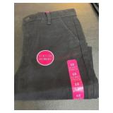 Black Stretch Skinny Pants, Size 12