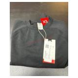 Women's Black Pullover Sweatshirt (XS)