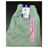 Champion Green Cotton Shorts, Size S