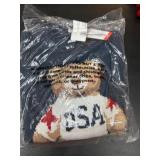 USA-Themed Plush Bear and Garment Set