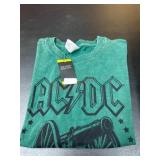 Green AC/DC Graphic T-Shirt