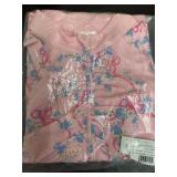 Women's Small Pink Jacket With Floral Design