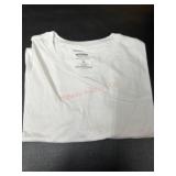 White Cotton Crewneck T-Shirt