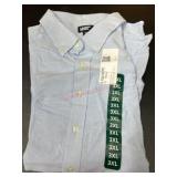 Men's 3XL Button-Up Dress Shirt