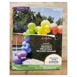 Inflatable Rainbow Balloon Garland Kit