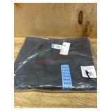 Men's Gray Straight-Fit Trousers, 32x32