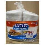 Hefty Supreme 8.875-Inch Plates, 250-Count