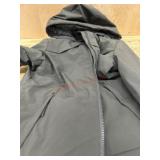 Women's Black Hooded Jacket, Size Extra Small