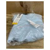 Light Blue Pullover with Zip Closure