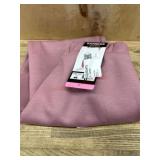 Pink Elastic-Waist Jogger Pants, Size S