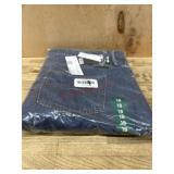 Men's Blue Denim Jeans, Size 18