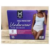 Women's Disposable Protective Underwear, Size S, 9