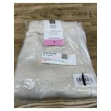 Ladies' Beige Fleece Shorts, Size Small