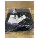 Black Slim Fit Performance Pants, Size 38x30