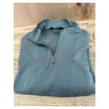 Men's Large Long-Sleeve Quarter-Zip Pullover