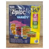 Ziploc Storage Bags Variety Pack, 347 Count