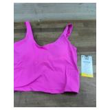Pink Women's Everyday Active Tank Top, Size M
