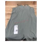 Women's Small Green Sleeveless Dress