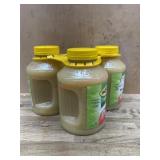 3 Plastic Jugs of Applesauce