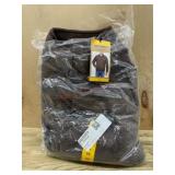 Men's Long-Sleeve Brown Quarter-Zip Pullover