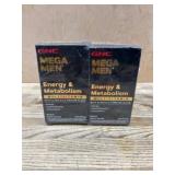 GNC Mega Men Energy & Metabolism Multivitamin Duo