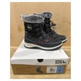 Eddie Bauer Quilted Faux Fur-Lined Winter Boots, S
